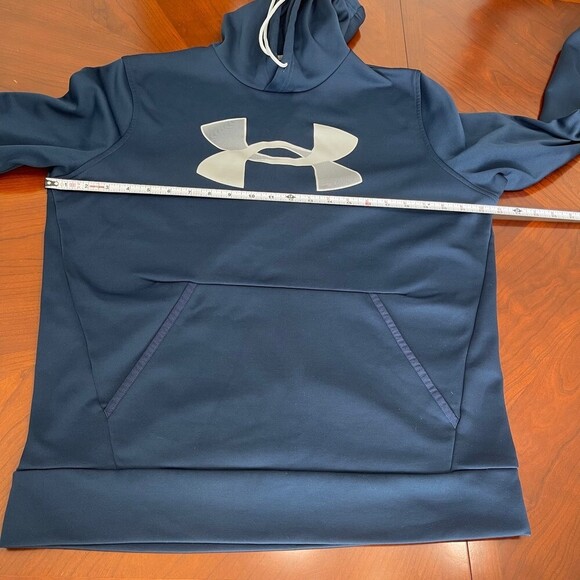Under Armour Armour Fleece Big Logo Hoodie for Men. Size M. - Picture 4 of 7
